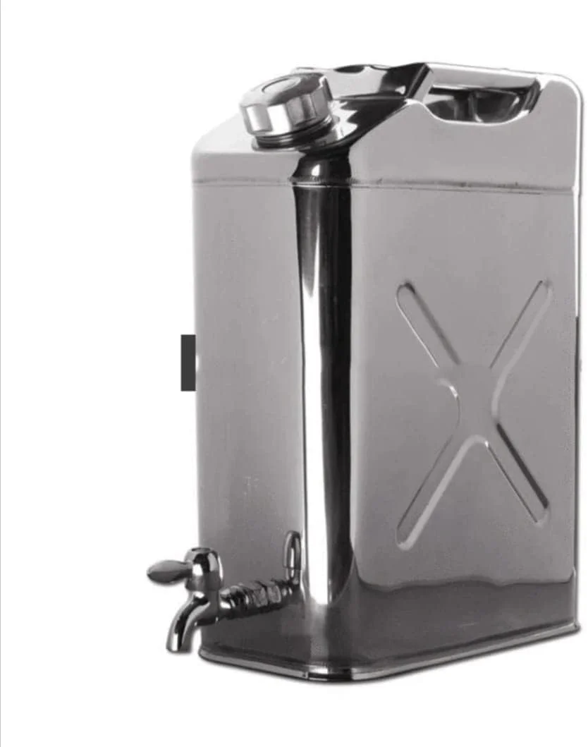 گالن 20 لیتری استیل ضد زنگ با نوار