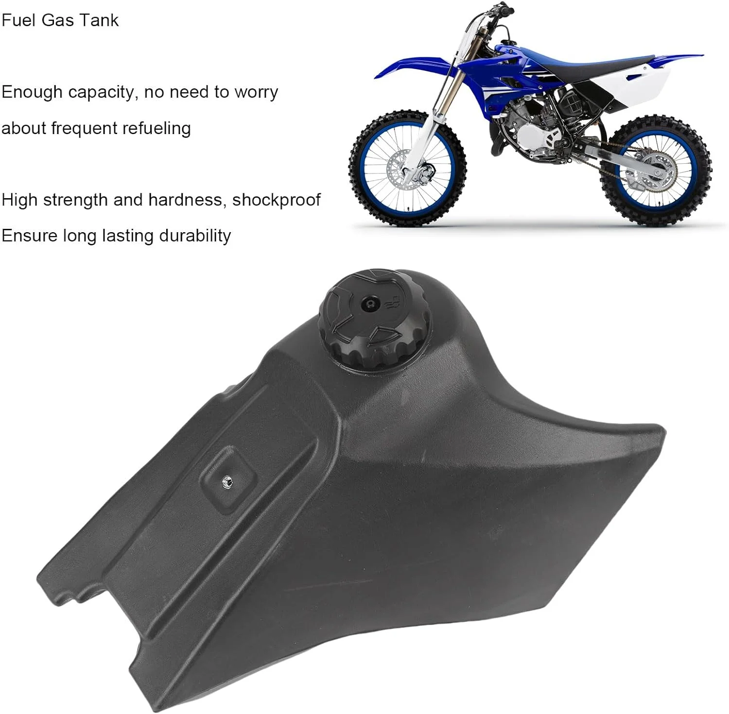 مخزن سوخت موتور سیکلت جیاوو با سازگاری بالا برای YZ85 Pit Dirt مدل 2002-2018، جنس مرغوب و طراحی شیک برای علاقه مندان به آفرود