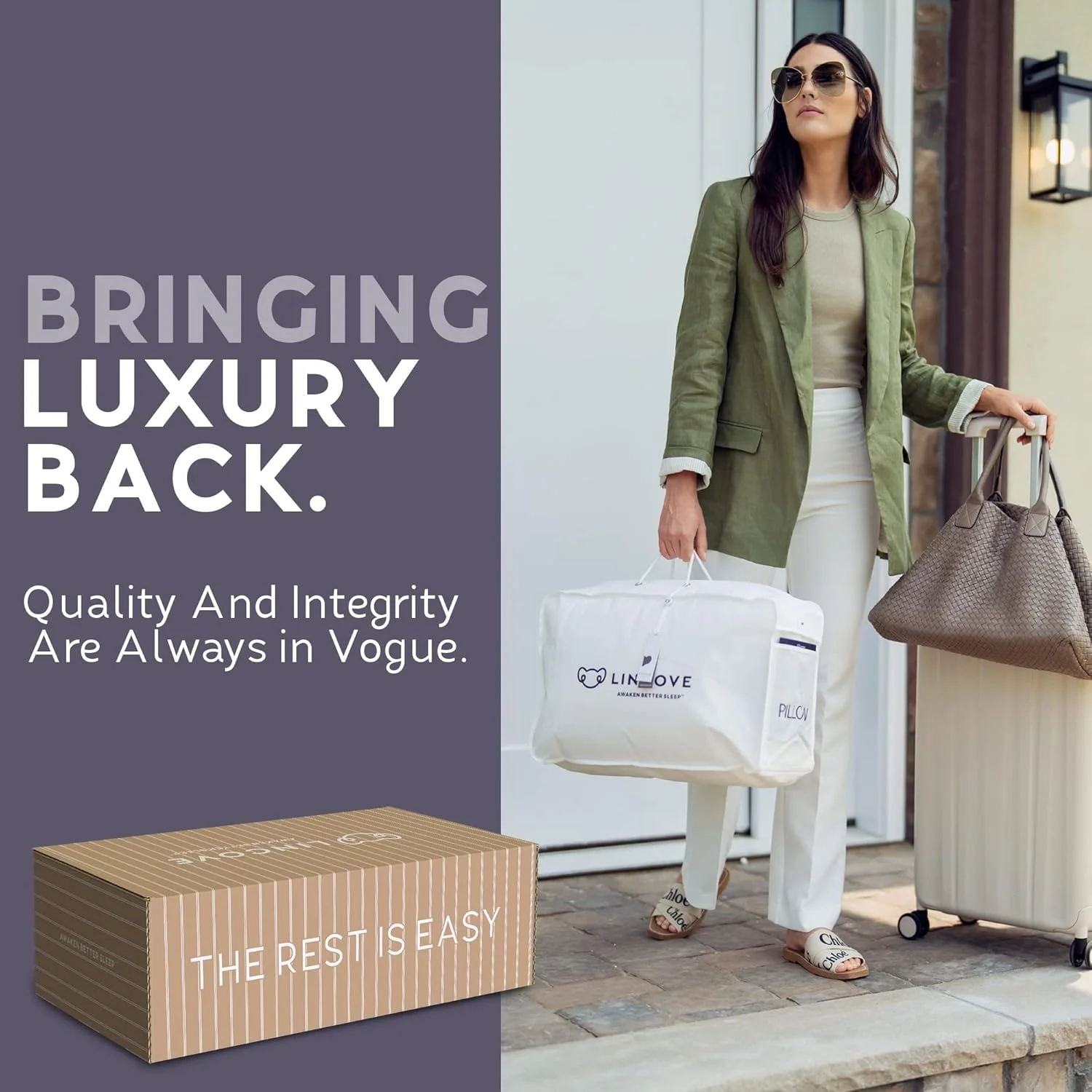 بالش خواب لوکس پر قو سفید کانادایی لینکوو کلود - قدرت پر شوندگی 625، روکش پنبه ای 500 نخ، ساخت کانادا، کینگ - سفت، 1 عدد بالش خواب لوکس پر قو سفید کانادایی لینکوو کلود - قدرت پر شوندگی 625، روکش پنبه ای 500 نخ، ساخت کانادا، کینگ - سفت، 1 عدد