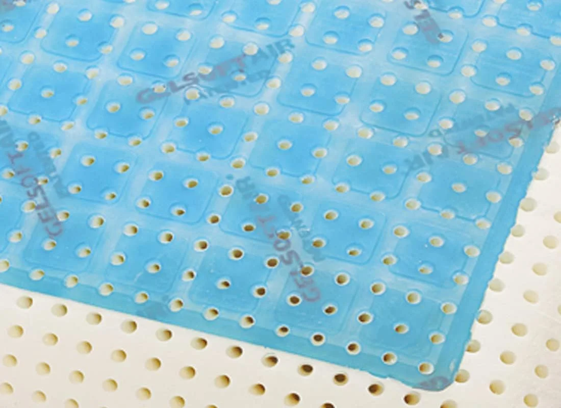 بالش مموری ژل Marcapiuma، قالب صابونی، ویسکو، ارتفاع 12 سانتی متر، دو رو ژل خنک، بالش طبی مموری فوم، روکش قابل تعویض، ساخت ایتالیا