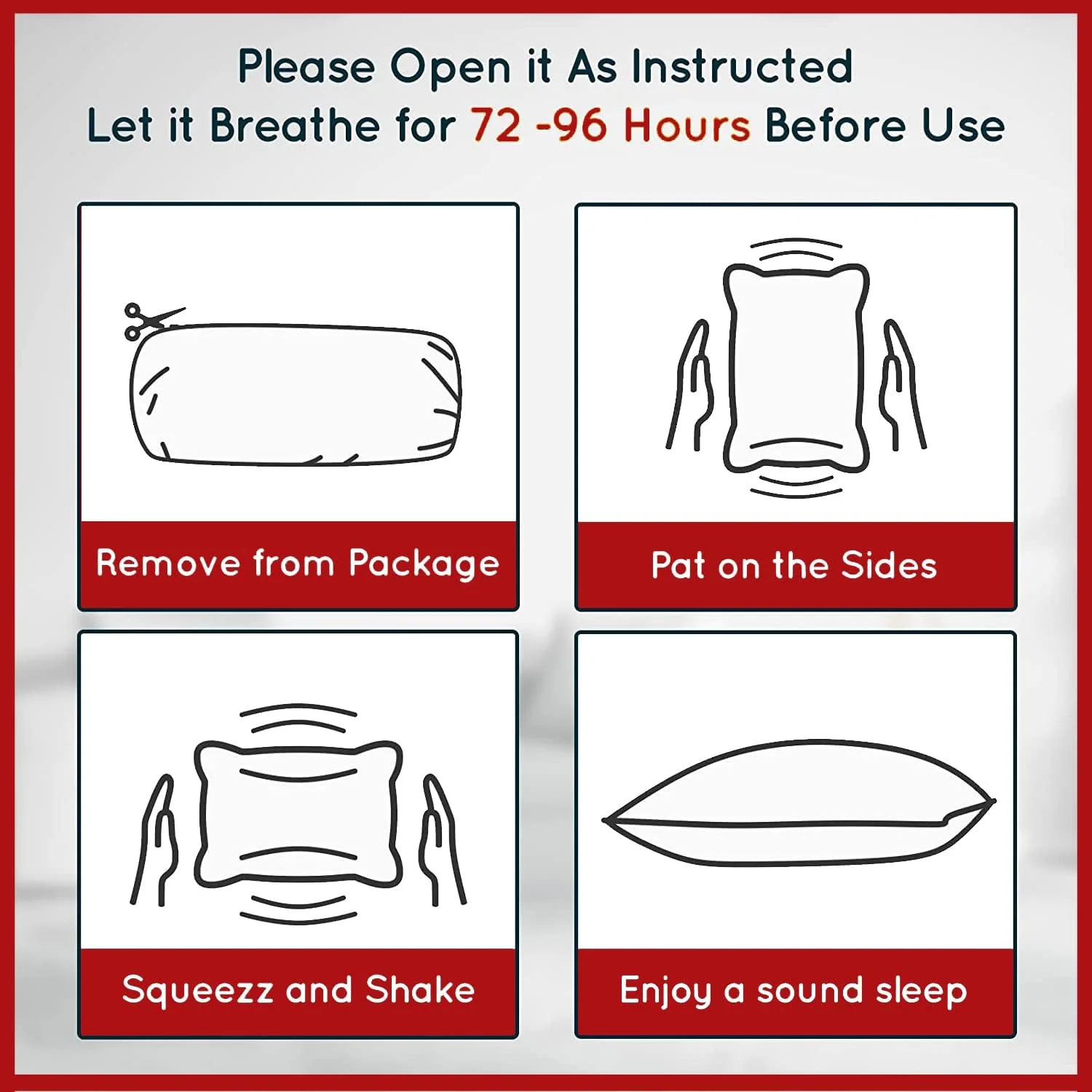 بالش های خانگی MH، بسته 2 عددی، پشتیبانی بسیار سفت، برگشت پذیر، کیفیت هتلی، پر شده با الیاف بسیار سفت، ایده آل برای خوابیدن به پهلو، شکم و پشت، بالش های بدنی بسیار سفت