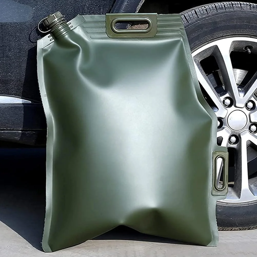 کیسه سوخت قابل حمل، کیف ذخیره بنزین قابل حمل در فضای باز، مخزن انتقال روغن تاشو برای موتور سیکلت، کیسه روغن تاشو، مخزن گازوئیل خودرو TPU در فضای باز، 30 لیتر