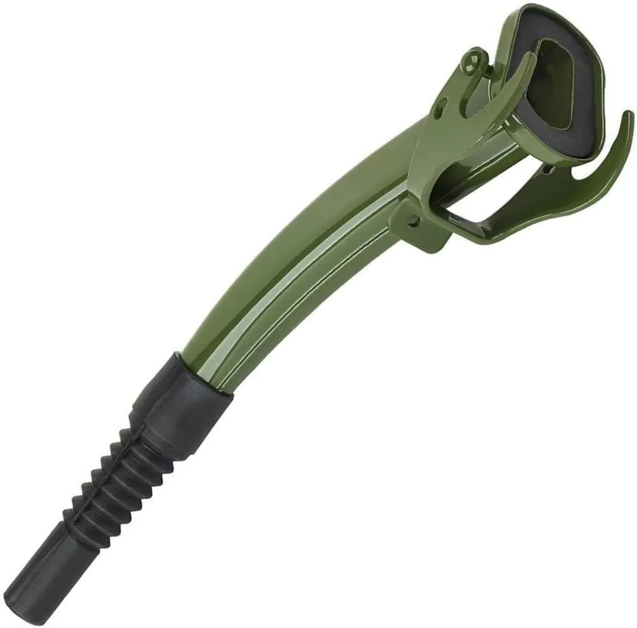 نازل فلزی نوویس با سرپوش لاستیکی - طراحی فلزی محکم سبز رنگ، طراحی شده برای گالن های فلزی، 21 سانتی متر، نازل فلزی سنگین و بزرگ