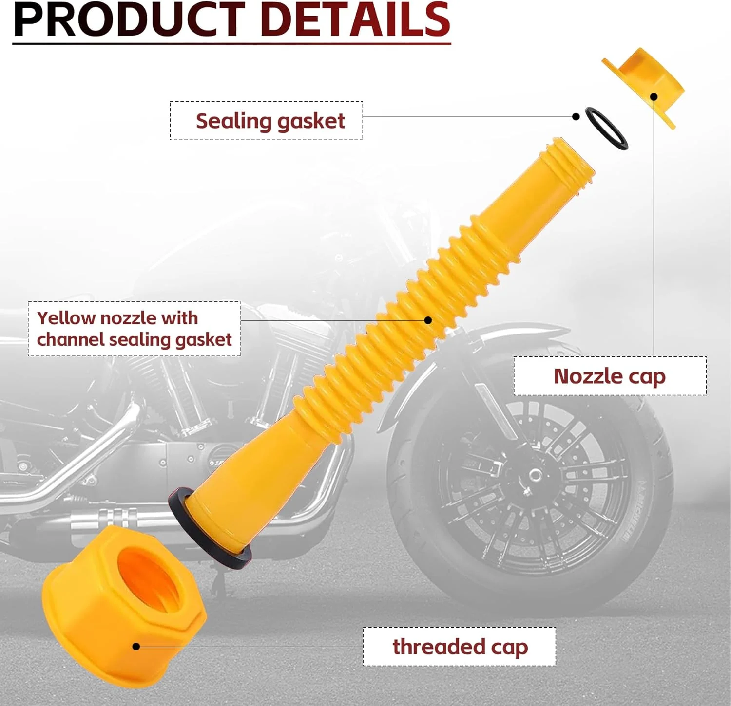 مجموعه 33 عددی جایگزین خروجی مخزن سوخت NTNEV، کیت خروجی مخزن سوخت مدل قدیمی، نازل انعطاف پذیر، دریچه مخزن سوخت، درب مخزن و درپوش های دریچه سوخت، مناسب برای اکثر مخازن