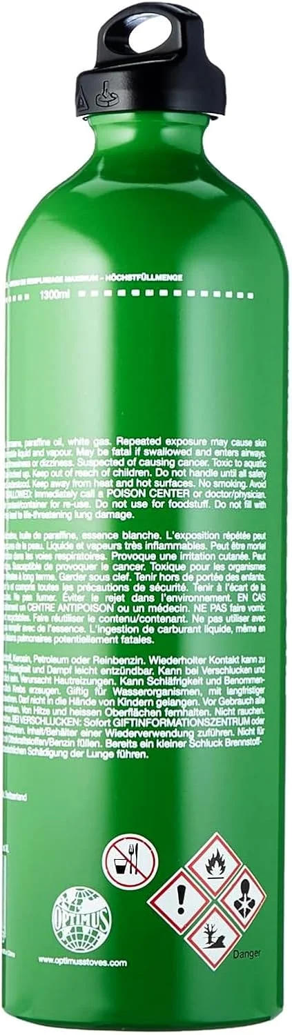 بطری سوخت اپتیموس با درپوش ایمن برای کودکان - XL، حجم: 1.5 لیتر