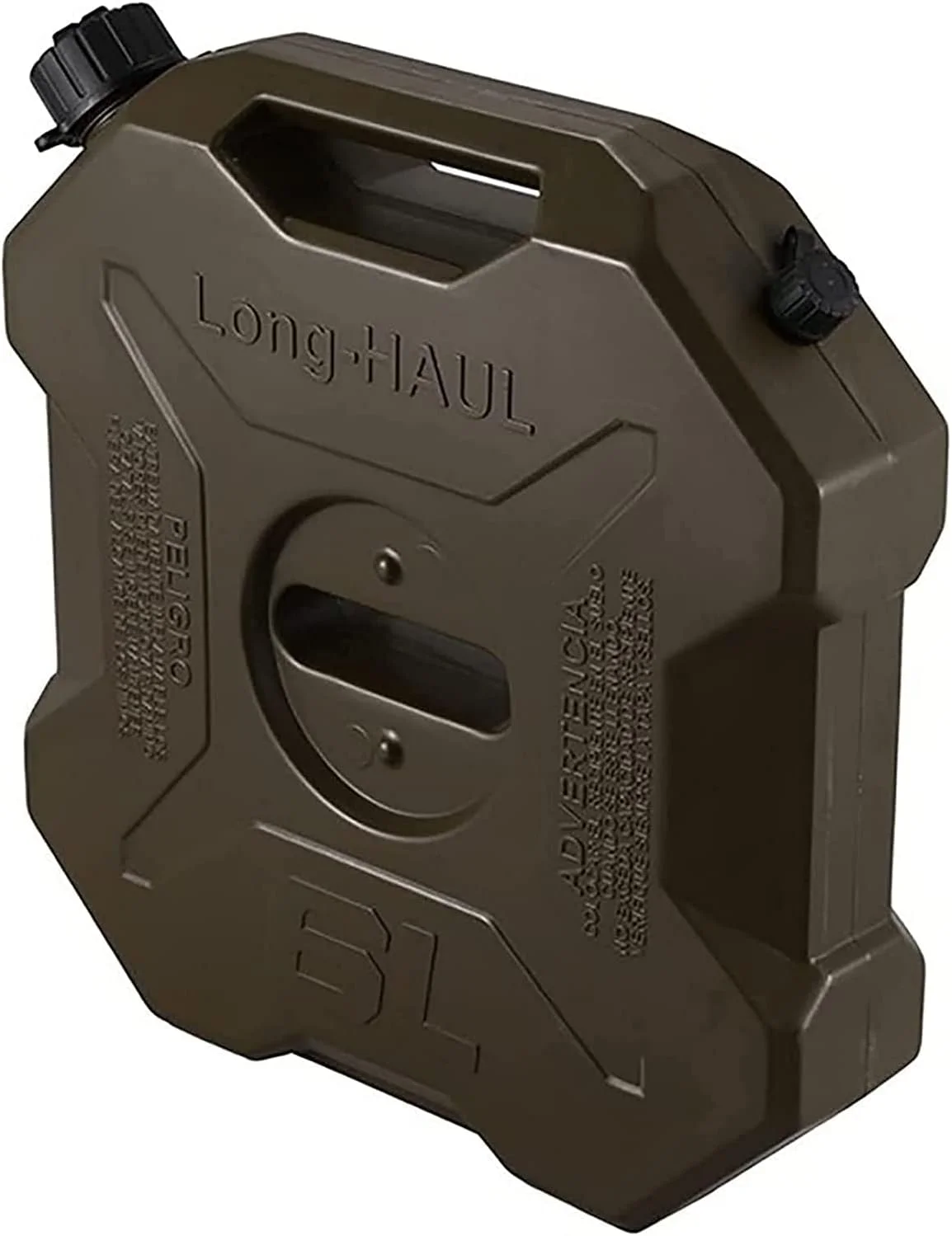 SJHDKLW گالن سوخت 6 لیتری، مخزن بنزین، مناسب خودرو، موتورسیکلت، ذخیره بنزین و روغن، همراه با قفل و کلید (رنگ: سبز)