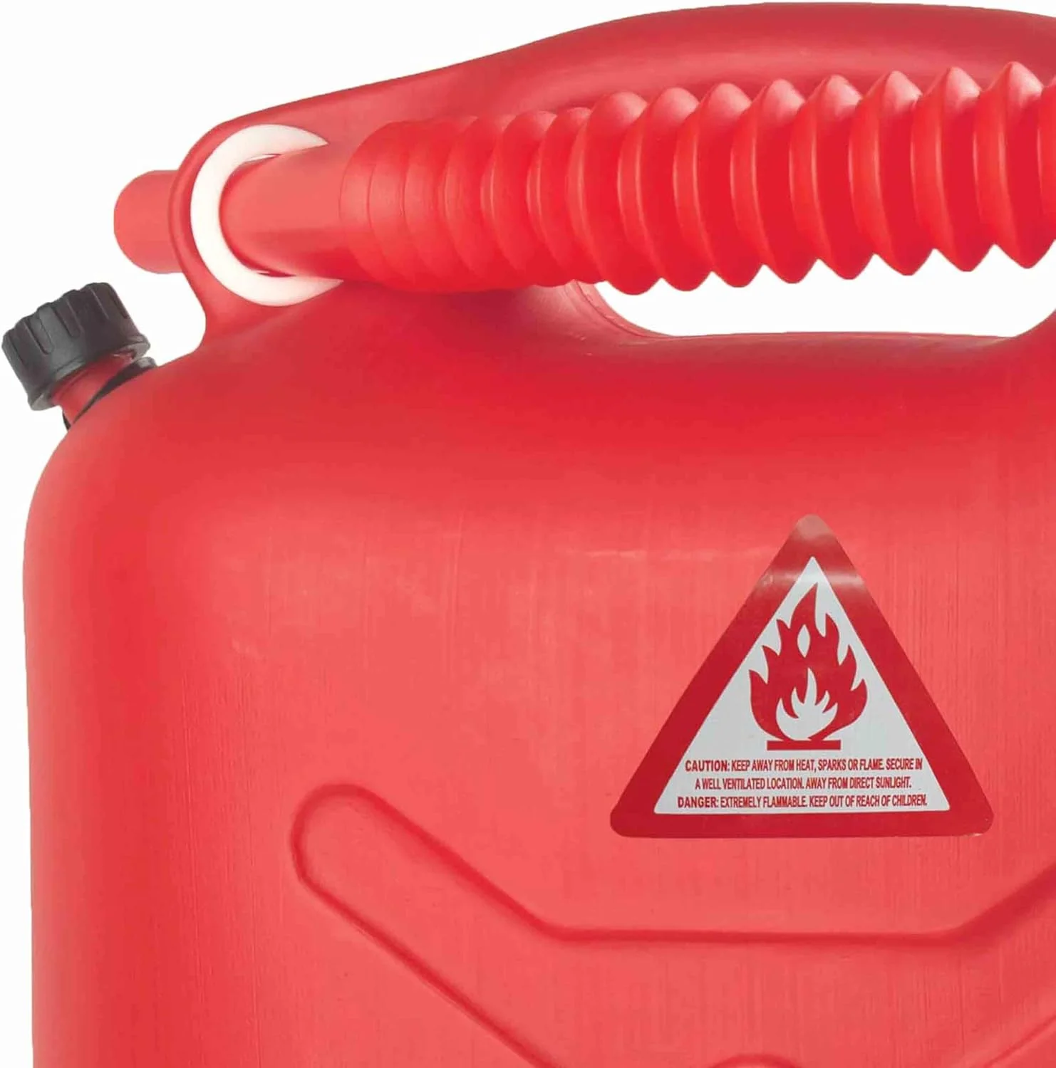 مخزن ذخیره سوخت و بنزین Selpro به همراه قیف - مخزن قابل حمل روغن و باتری - مخزن سوخت اضطراری مقاوم برای خودرو، کامیون، موتورسیکلت، استفاده در فضای باز (10 لیتر)