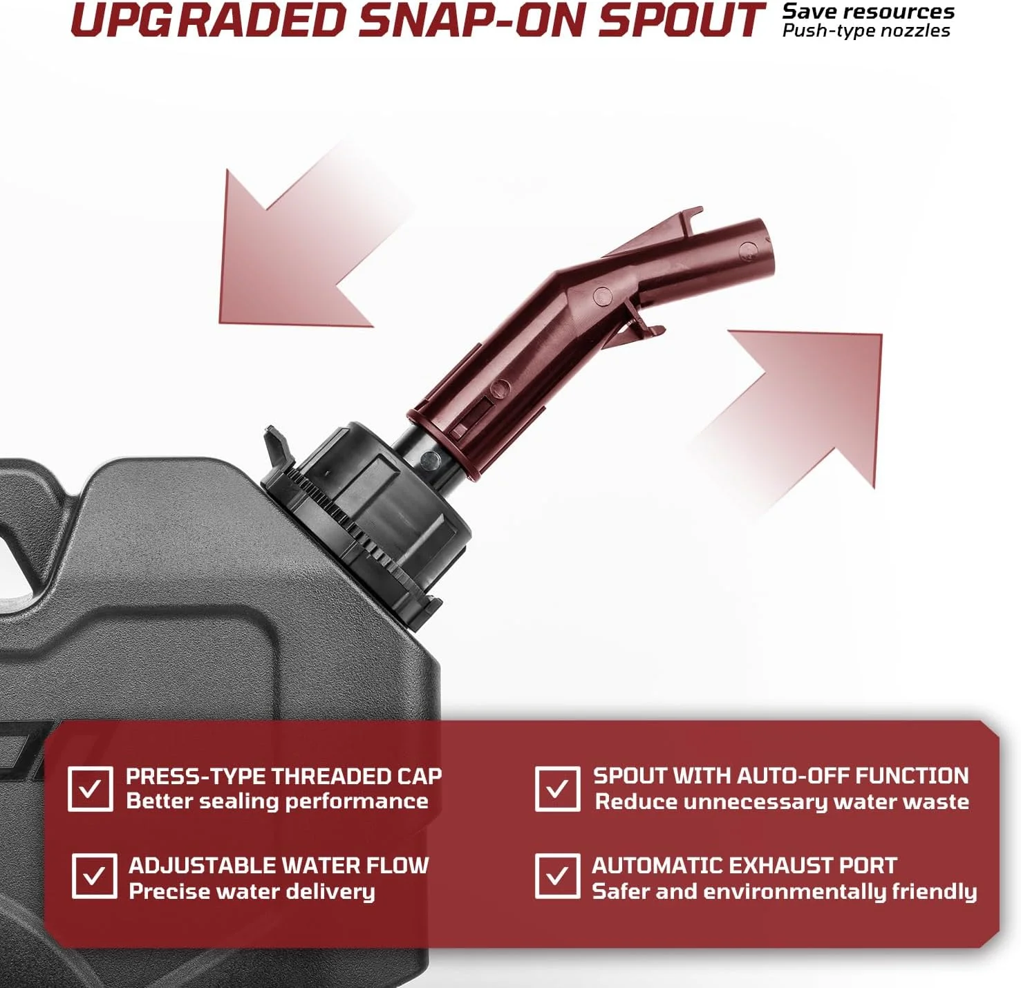 مجموعه درب لولا، مخزن و پایه نگهدارنده 9 لیتری، مخزن سوخت با خروجی فشاری، مخزن ذخیره آب بنزین پشتیبان، قابل حمل، سازگار با رانگلر JK JL JT مشکی (1 عدد) مجموعه درب لولا، مخزن و پایه نگهدارنده 9 لیتری، مخزن سوخت با خروجی فشاری، مخزن ذخیره آب بنزین پشتیبان، قابل حمل، سازگار با رانگلر JK JL JT مشکی (1 عدد)