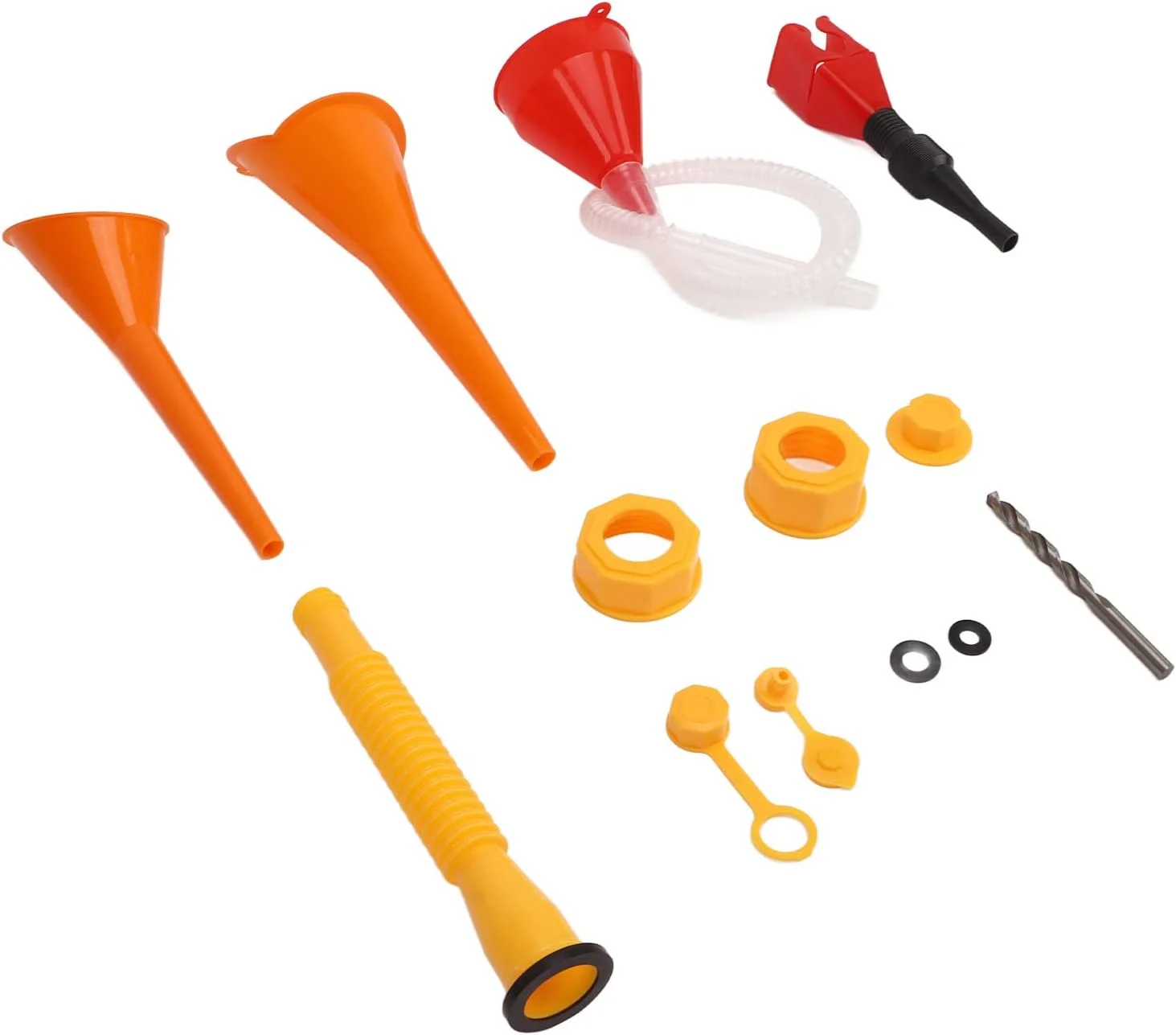 مجموعه جایگزین نازل مخزن سوخت، نازل ضد سرریز مناسب برای مخازن خودرو/موتورسیکلت/قایق/کامیون