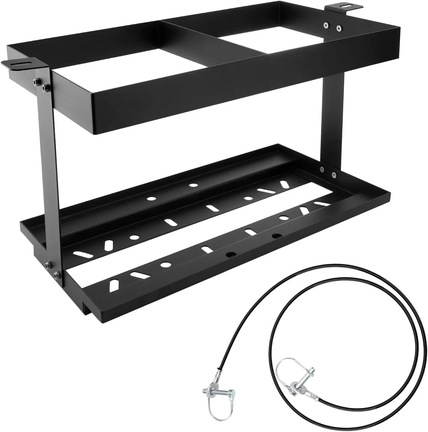 نگهدارنده مخزن سوخت SPARKWHIZ مناسب برای نصب بر روی تریلر، جایگاه حمل دو مخزن سوخت 5 گالنی