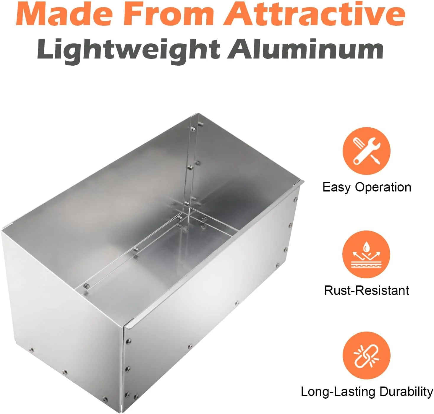 نگهدارنده آلومینیومی مخزن سوخت SPARKWHIZ، پایه مخزن سوخت مناسب برای دو مخزن 5 گالنی با ابعاد پایه کمتر از 11 اینچ (پشتیبانی پنج طرفه)