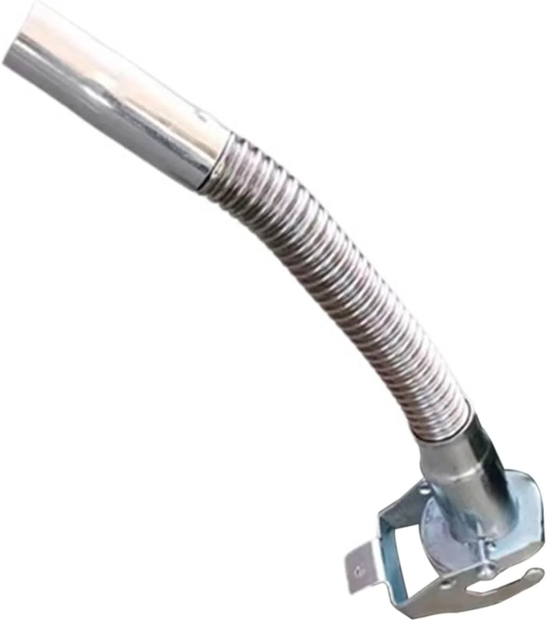 مخزن سوخت قابل حمل ضد نشت Tacarlha با ظرفیت 5 یا 10 لیتر - فولاد نورد سرد بادوام با پوشش ضد زنگ و نازل انعطاف پذیر 12 اینچی برای سوخت گیری ایمن B (لوله سوخت)