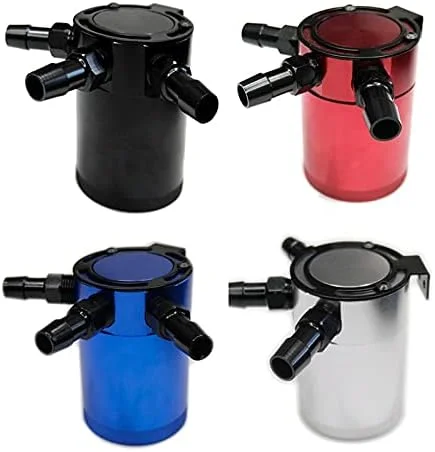 مخزن جمع آوری روغن موتور خودرو TMKJZL، مقاوم و بادوام، 3 پورت، جداکننده روغن و هوا، سیستم سوخت (قرمز) مخزن جمع آوری روغن موتور خودرو TMKJZL، مقاوم و بادوام، 3 پورت، جداکننده روغن و هوا، سیستم سوخت (قرمز)