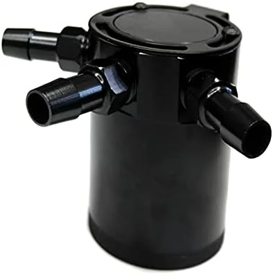 مخزن جمع آوری روغن موتور خودرو TMKJZL، مقاوم و بادوام، 3 پورت، جداکننده روغن و هوا، سیستم سوخت (قرمز) مخزن جمع آوری روغن موتور خودرو TMKJZL، مقاوم و بادوام، 3 پورت، جداکننده روغن و هوا، سیستم سوخت (قرمز)