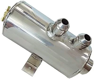 مخزن جمع آوری روغن موتور یونیورسال TMKJZL، ظرفیت 0.75 لیتر، با فیلتر هواکش، آلومینیومی، 10 AN، گرد، تجهیزات سیستم سوخت (نقره ای) مخزن جمع آوری روغن موتور یونیورسال TMKJZL، ظرفیت 0.75 لیتر، با فیلتر هواکش، آلومینیومی، 10 AN، گرد، تجهیزات سیستم سوخت (نقره ای)