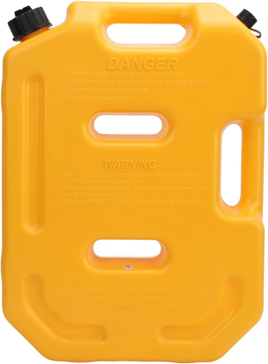 مخزن سوخت، گالن ذخیره بنزین 10 لیتری سازگار با UTV، ATV، موتورسیکلت ها و خودروها، مخزن بنزین یدکی برای پشتیبانی خودرو (ABS)