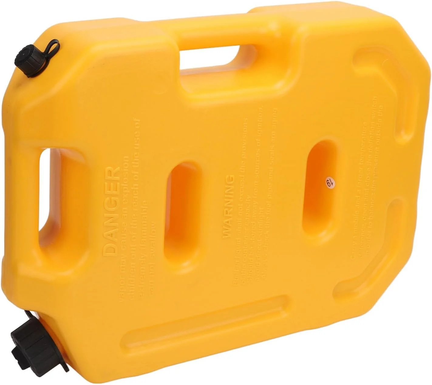 مخزن سوخت، گالن ذخیره بنزین 10 لیتری سازگار با UTV، ATV، موتورسیکلت ها و خودروها، مخزن بنزین یدکی برای پشتیبانی خودرو (ABS)