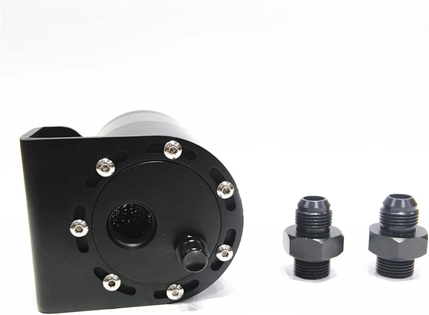 مخزن ذخیره روغن هانزالا، مناسب برای استایل خودرو، مخزن جهانی ذخیره روغن، جداکننده سوخت موتور، آلومینیومی 350 میلی لیتری AN10، تجهیزات سیستم سوخت جایگزین خودرو