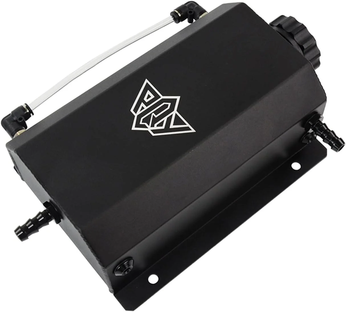 مخزن ذخیره روغن موتور یونیورسال 2 لیتری آلیاژی، مخزن تنفس روغن سوخت گاز، مخزن سرریز رادیاتور خنک کننده، جداکننده روغن هوا (نقره ای)