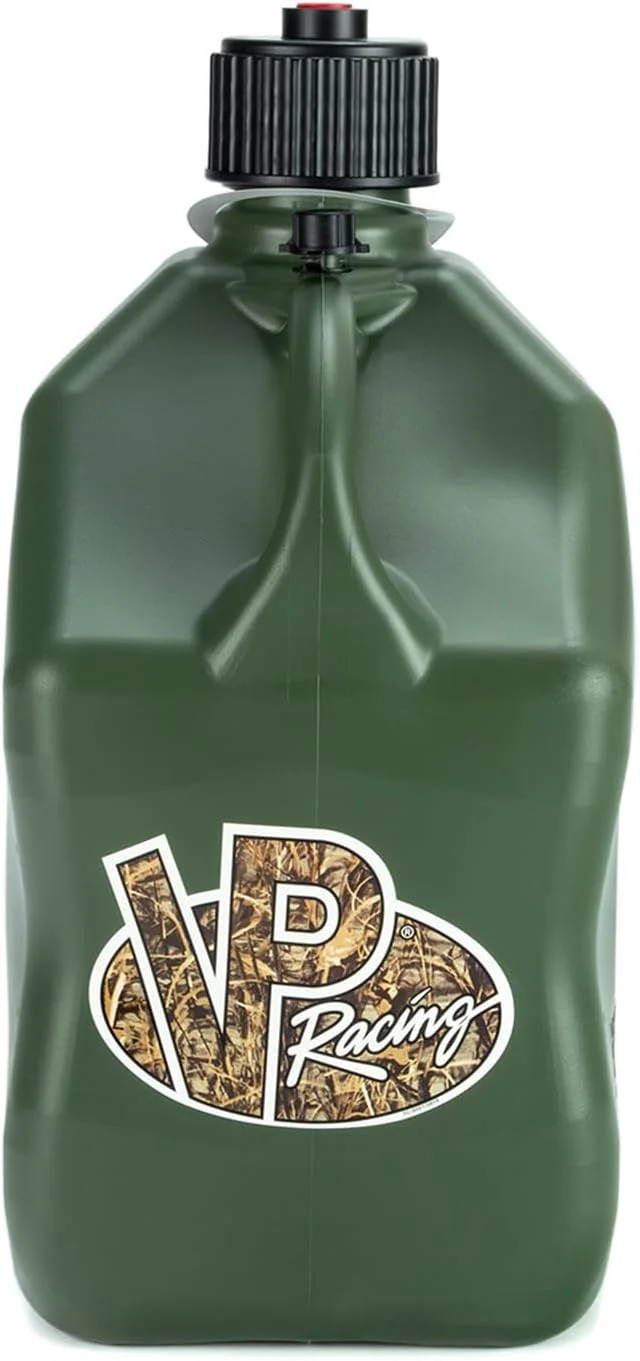 ظرف سوخت مسابقه ای VP Racing مدل 3842-CA، ظرفیت 5.5 گالن، طرح Camo Square، بسته تک عددی