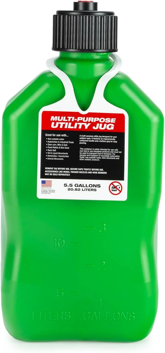 ظرف سوخت مسابقات VP Racing Fuels، 5.5 گالن، مربعی سبز