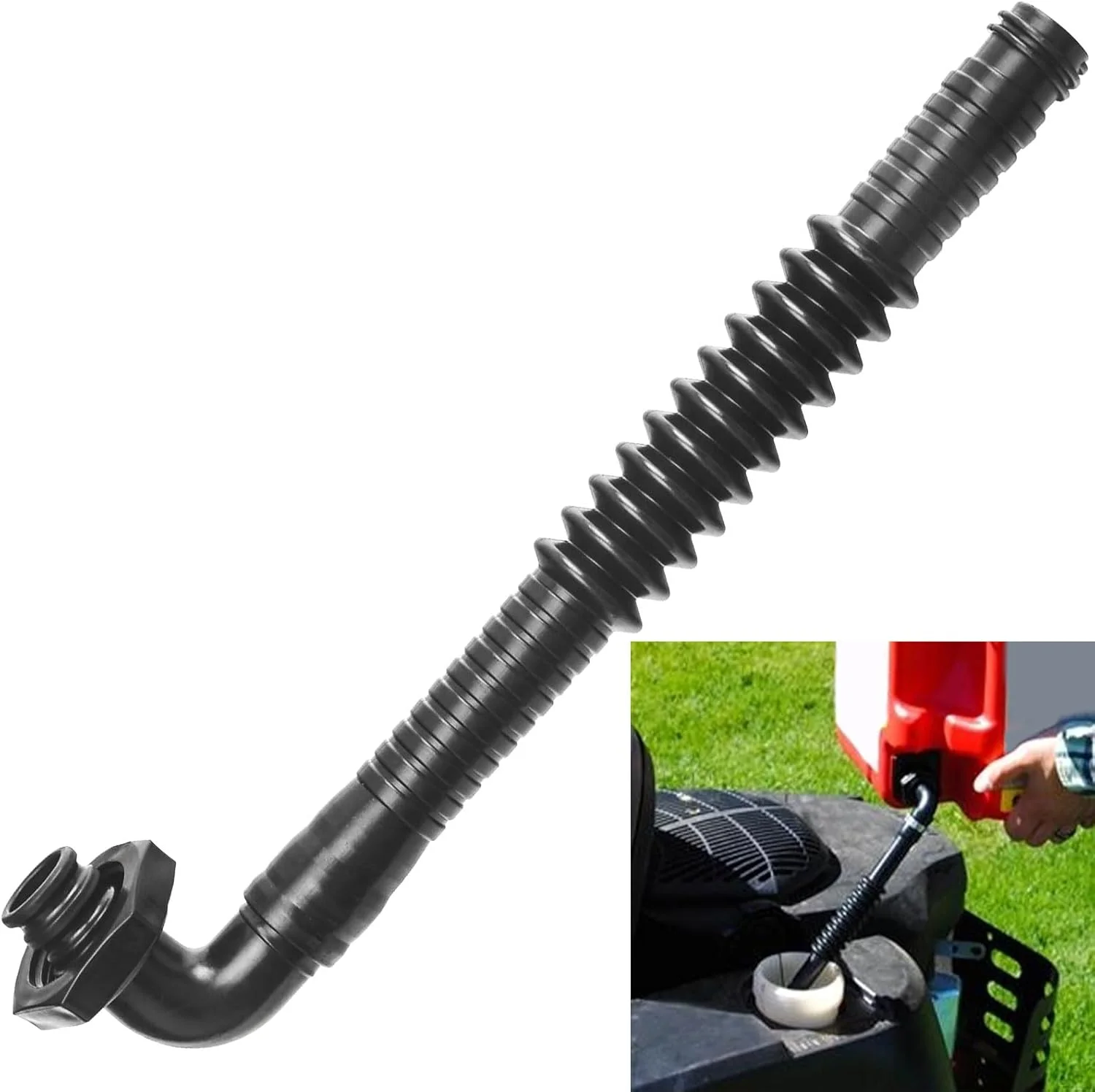 اتصال خروجی WHMYZHL RP004 مناسب برای ظروف 2 و 5 گالنی نوع II با خروجی چرخشی کنترل جریان