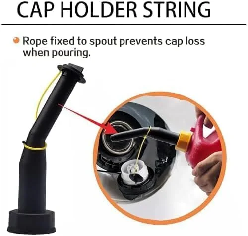 نازل جایگزین برای ظروف سوخت، کیت جهانی شامل نازل تانک سوخت به همراه واشر، فیلتر، درپوش هواکش و مته، مناسب برای ظروف قدیمی