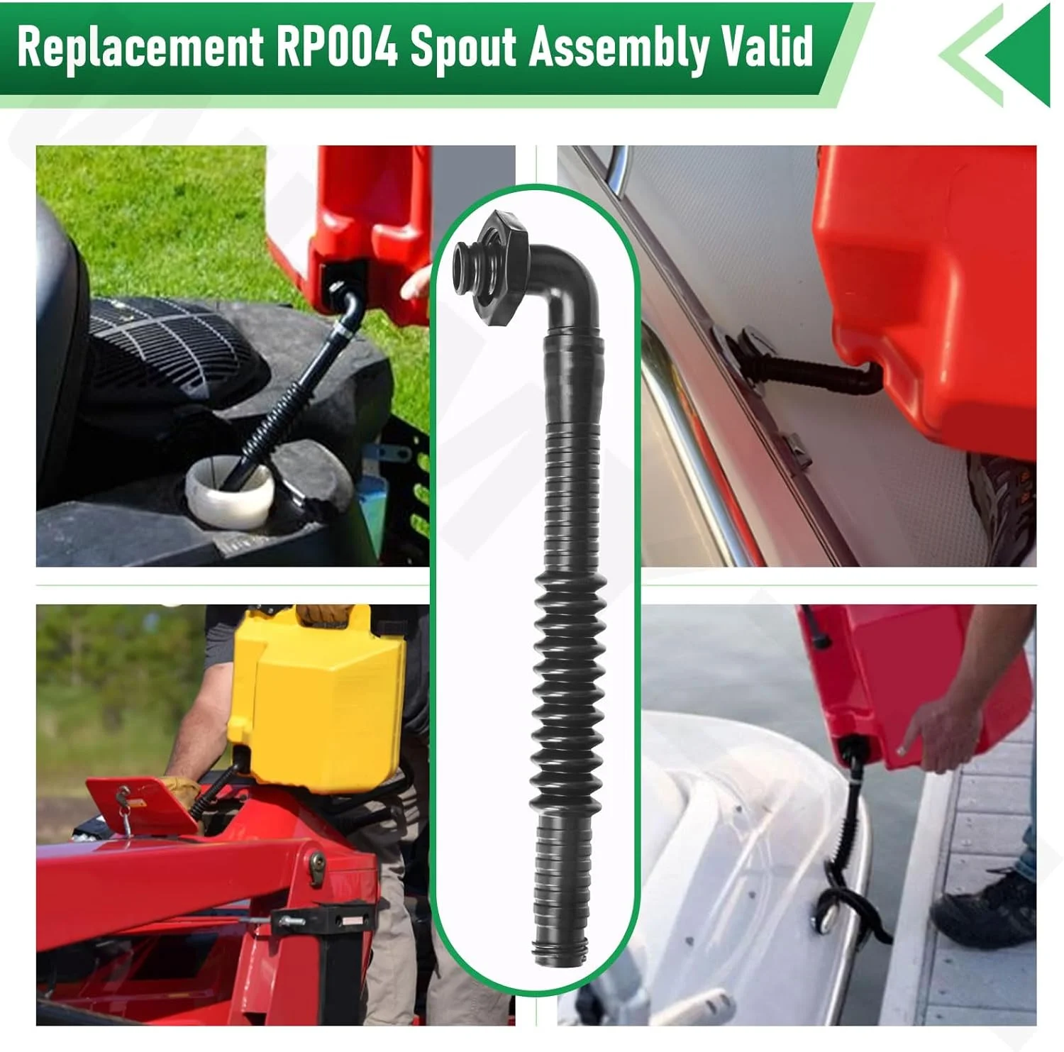 اتصال خروجی WHMYZHL RP004 مناسب برای ظروف 2 و 5 گالنی نوع II با خروجی چرخشی کنترل جریان