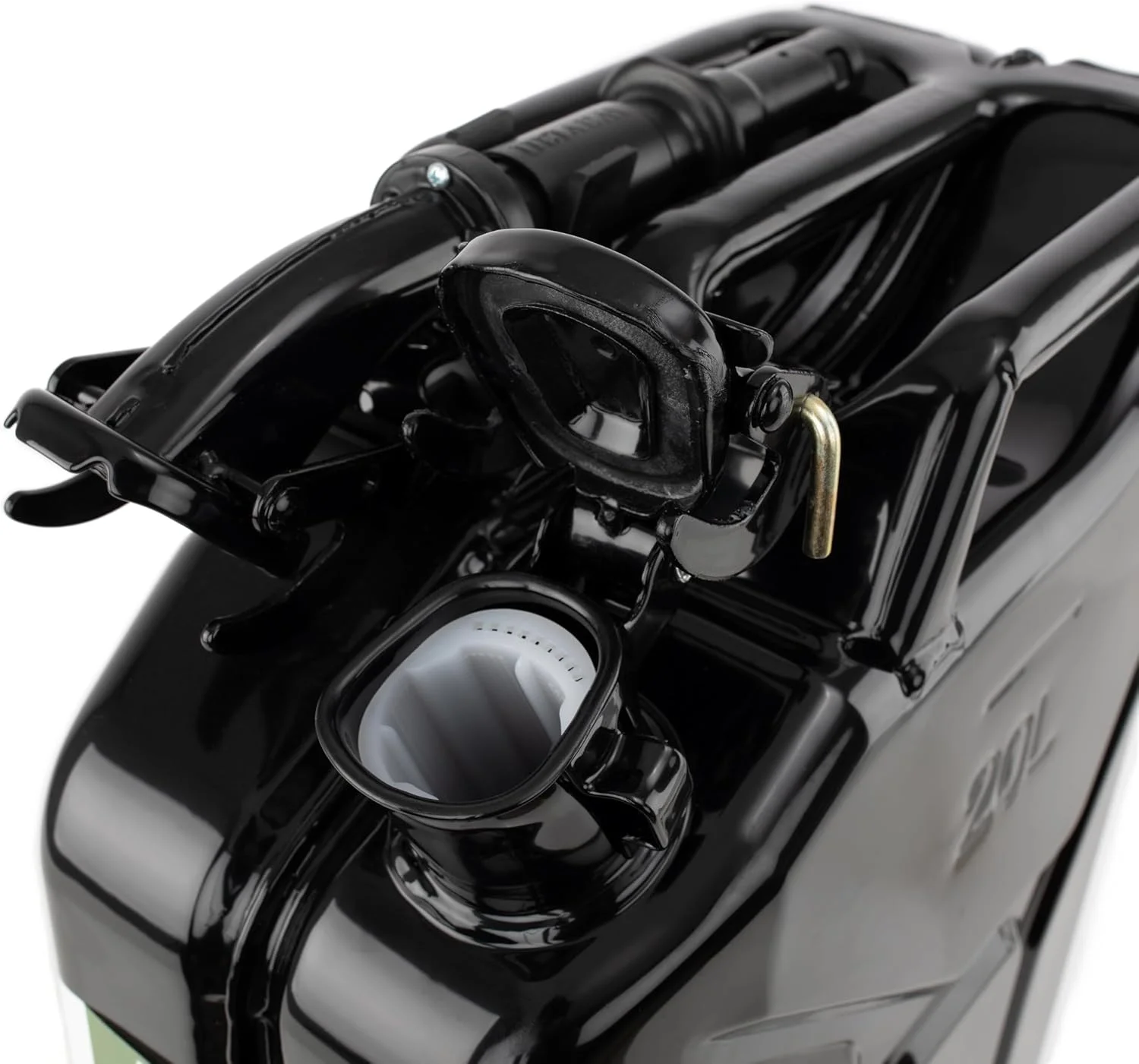 گالن سوخت ۲۰ لیتری ویوین آمریکا مدل JC0020BVS به همراه نازل و آداپتور - مشکی گالن سوخت ۲۰ لیتری ویوین آمریکا مدل JC0020BVS به همراه نازل و آداپتور - مشکی