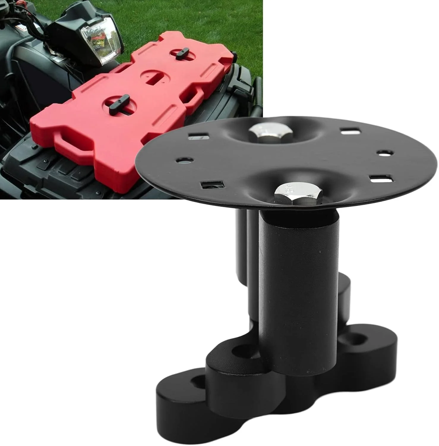 نگهدارنده قوطی آلومینیومی مشکی زد، مناسب برای جعبه ابزار، مخزن سوخت و آب نگهدارنده قوطی آلومینیومی مشکی زد، مناسب برای جعبه ابزار، مخزن سوخت و آب