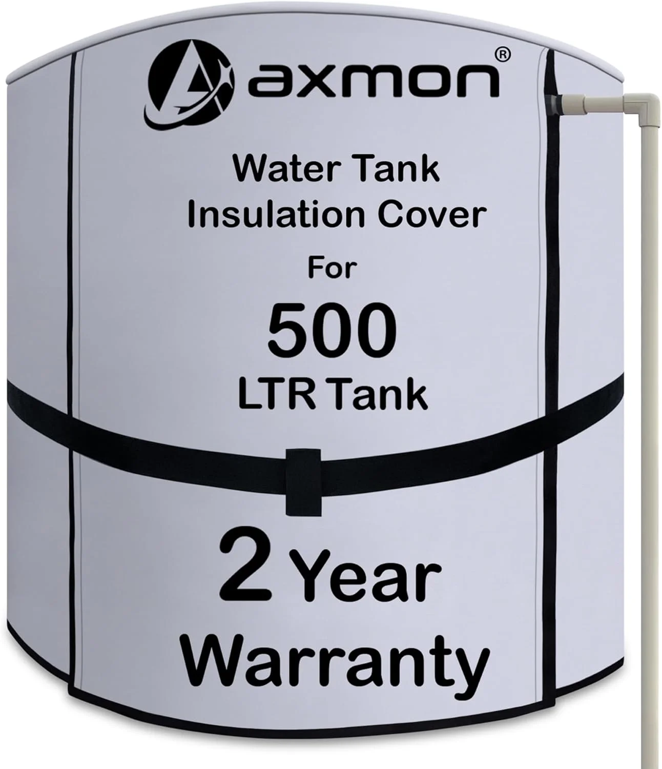 روکش عایق مخزن آب 500 لیتری - محافظ مخزن آب برای پشت بام، محافظت در برابر آب و هوای گرم و سرد، آب را در تابستان خنک نگه می دارد