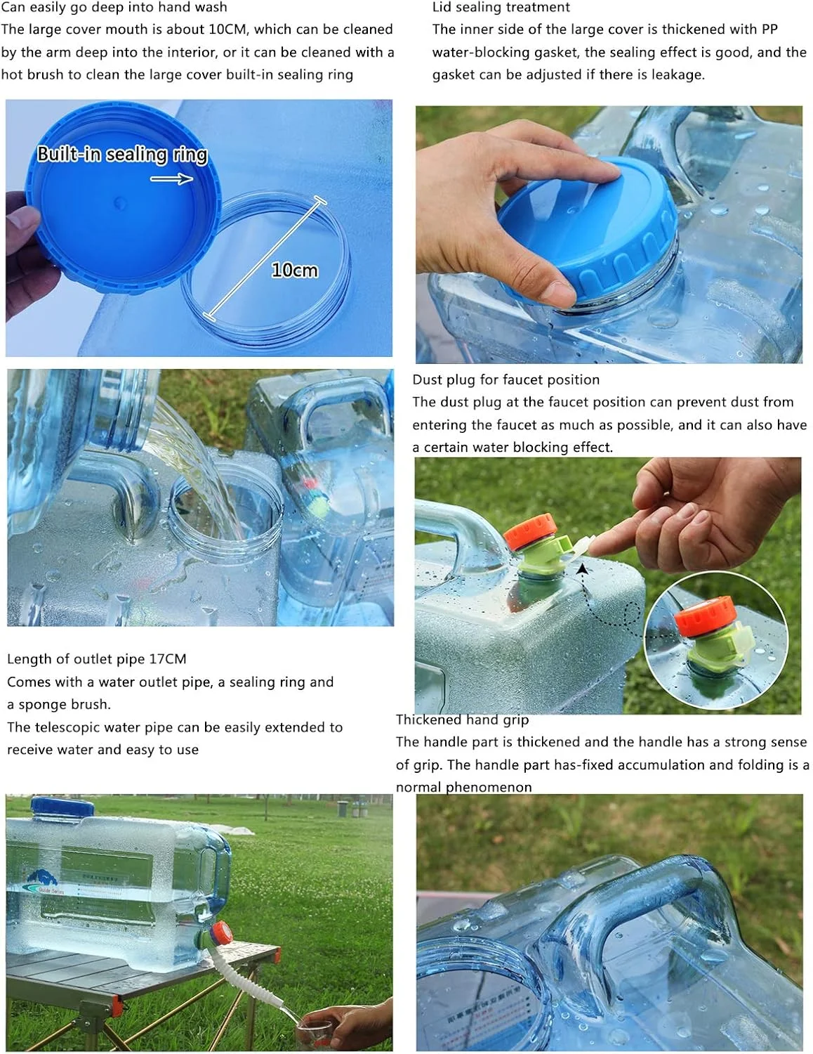 مخزن آب تاشو با شیر، مخزن نوشیدنی یخچال، مخزن مایعات قابل شارژ، قفسه شیر عالی، حمل کننده آب، یخچال کمپینگ مخزن آب تاشو با شیر، مخزن نوشیدنی یخچال، مخزن مایعات قابل شارژ، قفسه شیر عالی، حمل کننده آب، یخچال کمپینگ