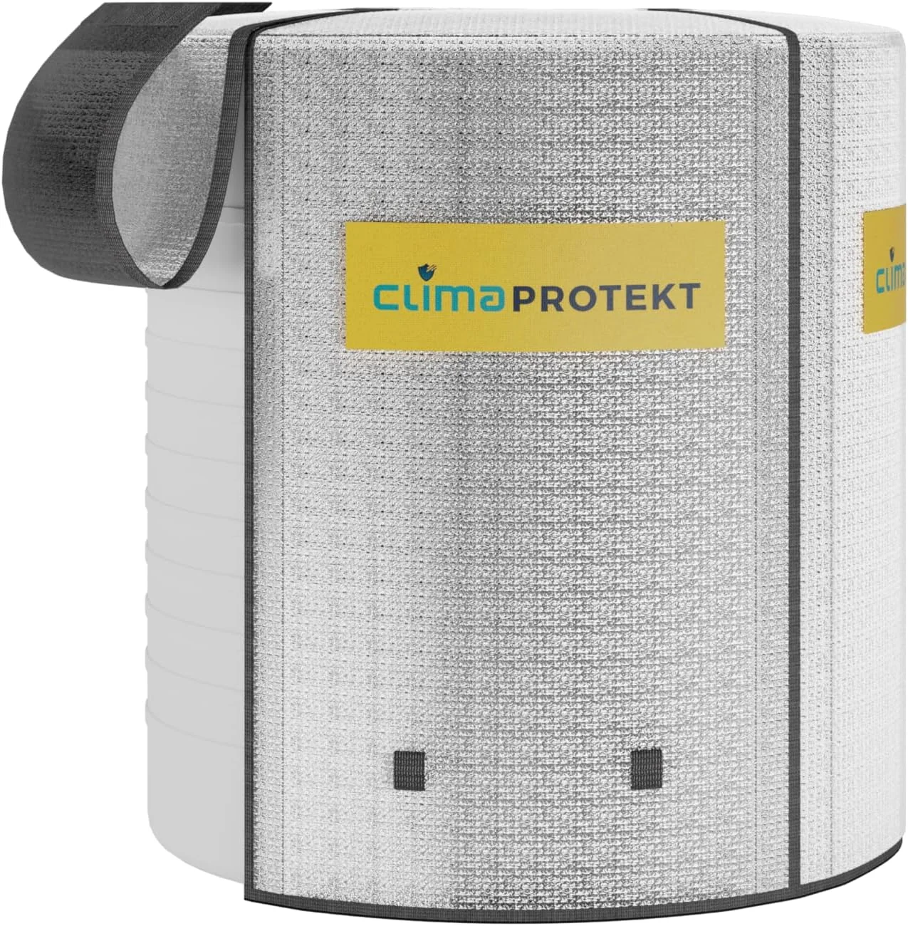 روکش مخزن آب حرارتی Climaprotekt | روکش مخزن آب پشت بام برای محافظت در برابر دمای بالا یا پایین | روکش مخزن 3 لایه برای حفظ دمای آب (1000 لیتر)