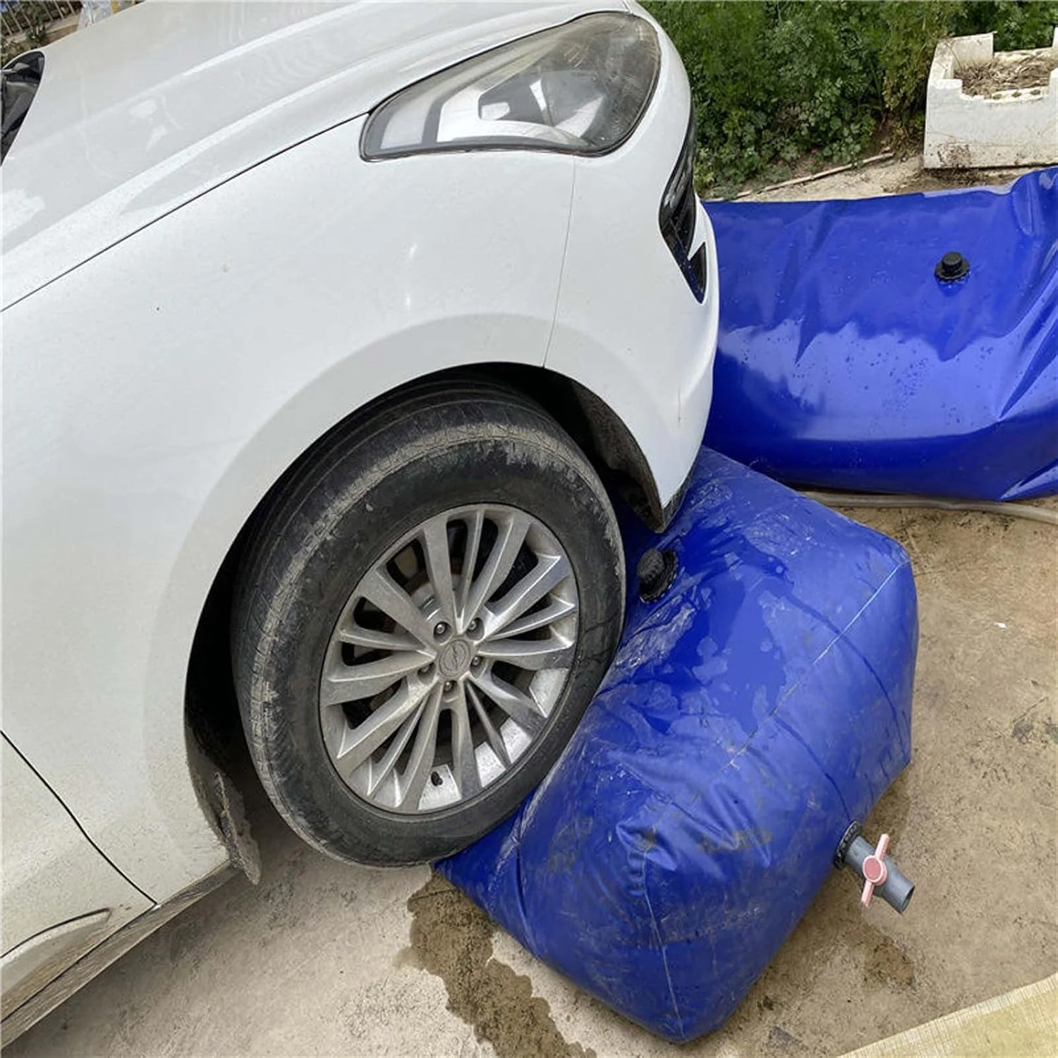 مخازن تاشو آب، سطل پلاستیکی انعطاف پذیر قابل استفاده مجدد با ظرفیت بزرگ، حمل کننده آب قابل حمل، مخزن آب اضطراری سیار، 9000 لیتر