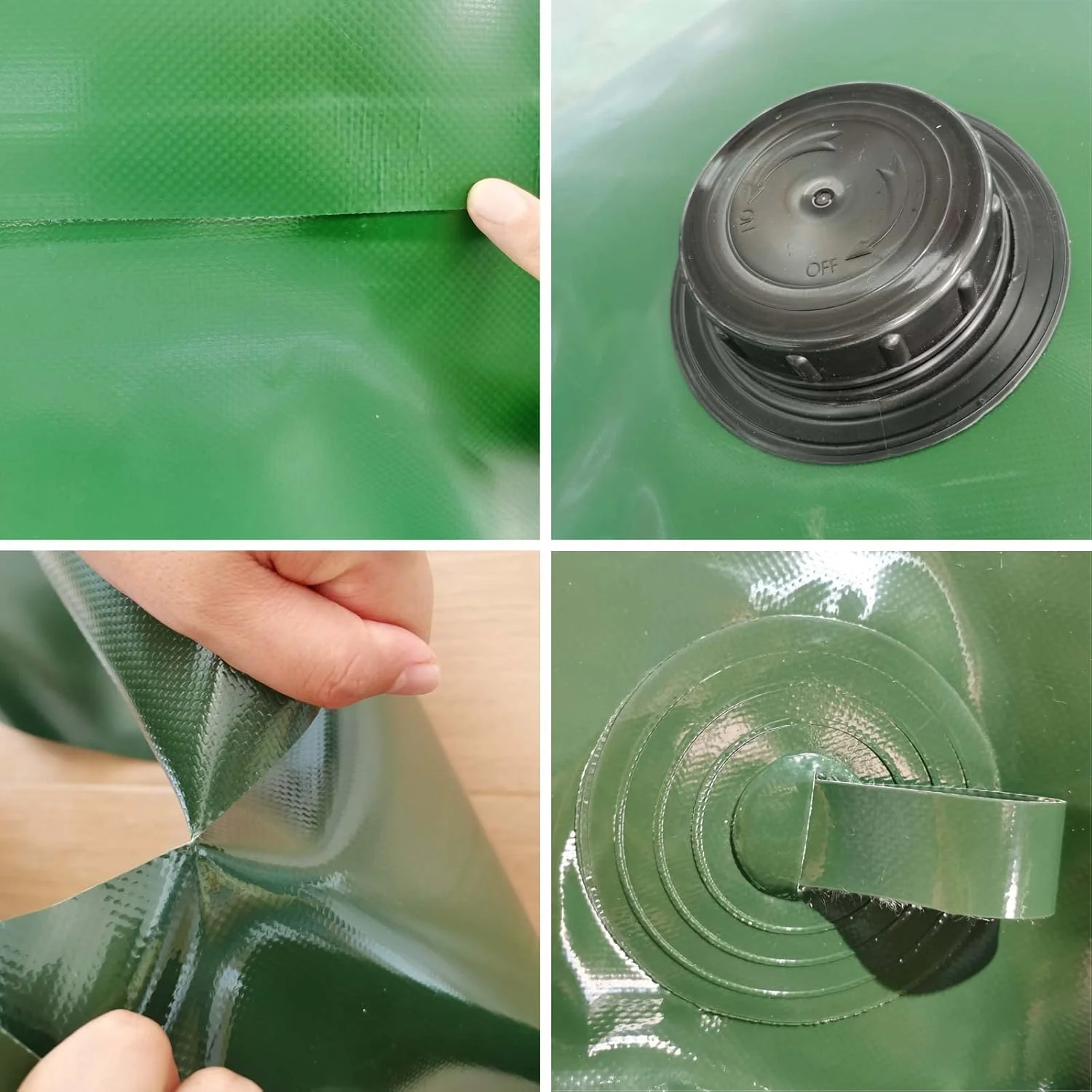 مخزن تاشو آب، مخازن تاشو ذخیره آب، مخزن ذخیره آب با ظرفیت بزرگ، مخزن ذخیره آب اضطراری قابل حمل، کیسه آب نرم مقاوم در برابر خشکی، 500 لیتر