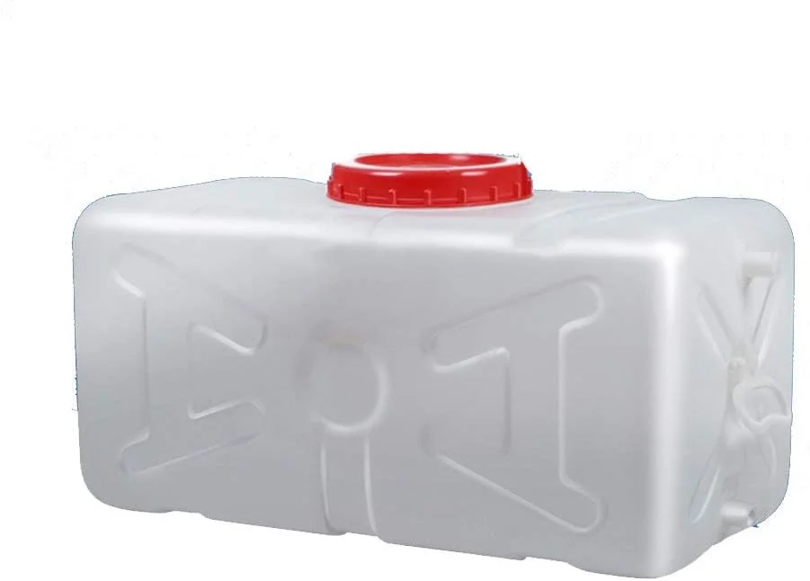 مخزن آب پلاستیکی ضد ضربه 48 لیتری با شیر، ظرفیت بزرگ، مناسب کمپینگ، خودرو، منزل، پیاده روی و شکار