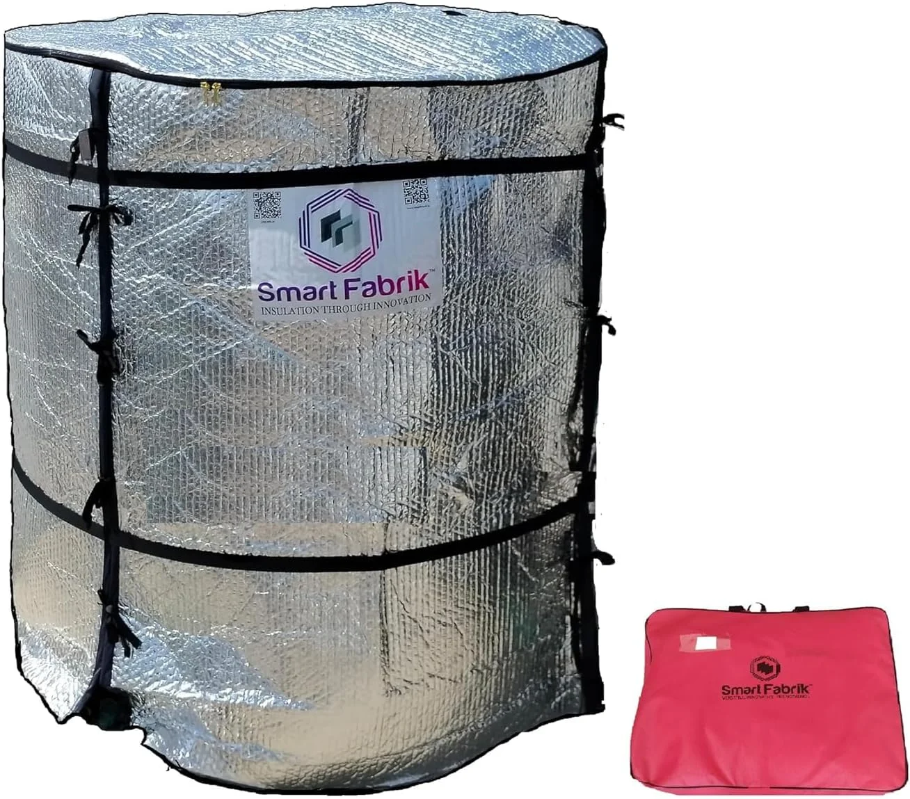 روکش/ژاکت عایق مخزن آب Smart Fabrik DNA Technologies فقط برای هوای گرم (500 لیتر)