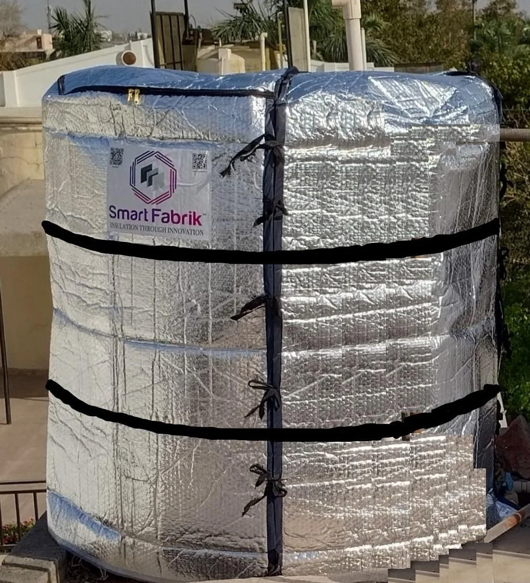 روکش/ژاکت عایق مخزن آب Smart Fabrik DNA Technologies فقط برای هوای گرم (500 لیتر)