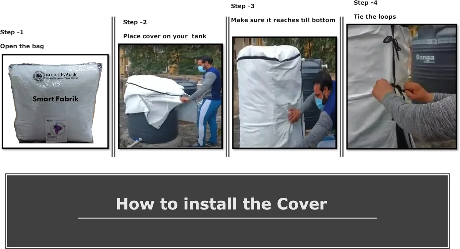 روکش عایق مخزن آب هوشمند فابریک || 2000 لیتر || مناسب برای آب گرم و سرد، روکش پارچه ای مخزن آب || روکش مخزن آب 2000 لیتری روکش عایق مخزن آب هوشمند فابریک || 2000 لیتر || مناسب برای آب گرم و سرد، روکش پارچه ای مخزن آب || روکش مخزن آب 2000 لیتری