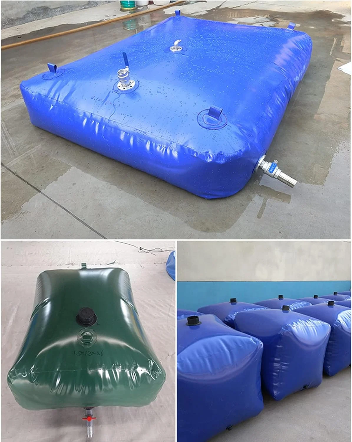 مخزن تاشو و سبک برای ذخیره آب با شیر، مناسب باغبانی و کشاورزی، مقاوم در برابر خشکی و قابل سفارشی سازی مخزن تاشو و سبک برای ذخیره آب با شیر، مناسب باغبانی و کشاورزی، مقاوم در برابر خشکی و قابل سفارشی سازی