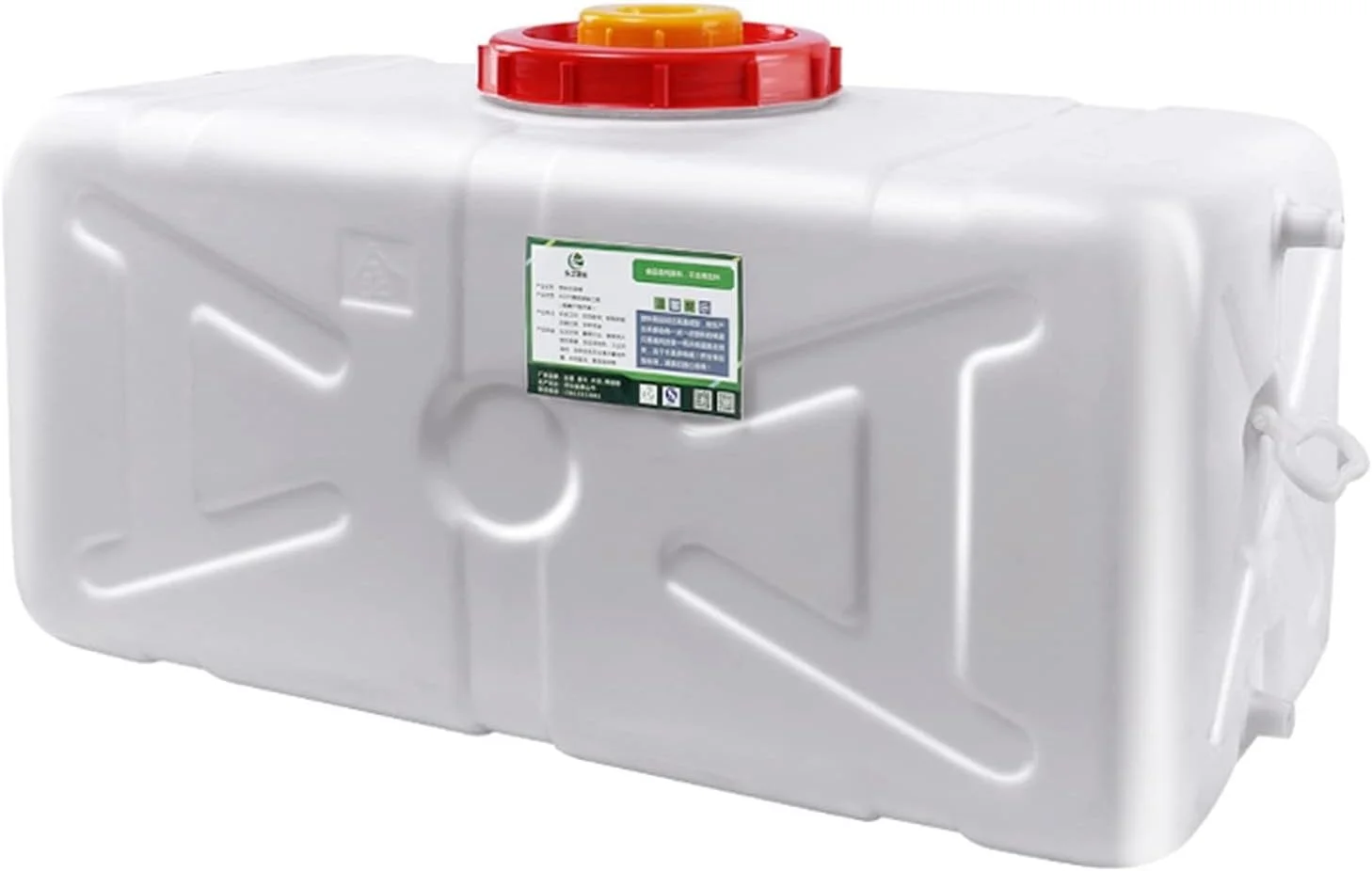 مخزن ذخیره سازی 48/80/110/160/200/340 لیتری، مخزن بزرگ آب مستطیلی افقی خانگی، مخزن ذخیره آب خالص ضخیم