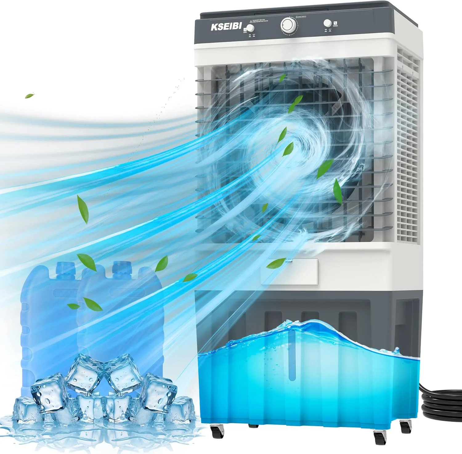 جعبه ابزار چرخ دار 7 کشویی KSEIBI، سیستم قفل و چرخ های گردان - جعبه ابزار سنگین، کابینت فلزی با چرخ برای گاراژ، کارگاه یا سازماندهی خانه (پایه)