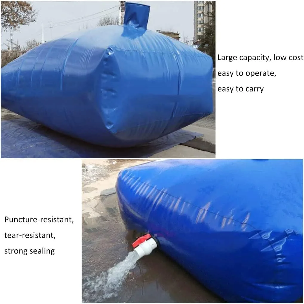 کیسه تانکر مخزن ذخیره آب، مخازن آب نرم متحرک، بشکه جمع کننده ظروف آب تاشو با ظرفیت بزرگ برای انتقال اضطراری آب جایگزین کیسه تانکر مخزن ذخیره آب، مخازن آب نرم متحرک، بشکه جمع کننده ظروف آب تاشو با ظرفیت بزرگ برای انتقال اضطراری آب جایگزین