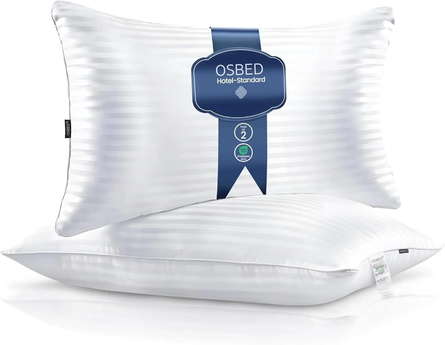 بالش های اُ اِس بِد برای خوابیدن روی شکم و پهلو | بسته 2 عددی بالش خنک کننده جایگزین پر برای حمایت از گردن | بالش های با کیفیت هتلی برای خوابیدن به پشت و ضد خروپف - کینگ (50.8 سانتی متر در 91.44 سانتی متر) بالش های اُ اِس بِد برای خوابیدن روی شکم و پهلو | بسته 2 عددی بالش خنک کننده جایگزین پر برای حمایت از گردن | بالش های با کیفیت هتلی برای خوابیدن به پشت و ضد خروپف - کینگ (50.8 سانتی متر در 91.44 سانتی متر)