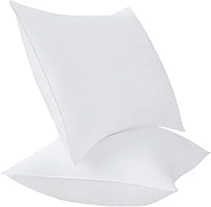 بهترین بالش های تخت خواب جایگزین پر، نرم و لطیف، با قابلیت تنفس و پشتیبانی عالی - ایده آل برای خوابیدن به پهلو، پشت و شکم، کیفیت هتلی، 50x66 سانتی متر (استاندارد/کویین)