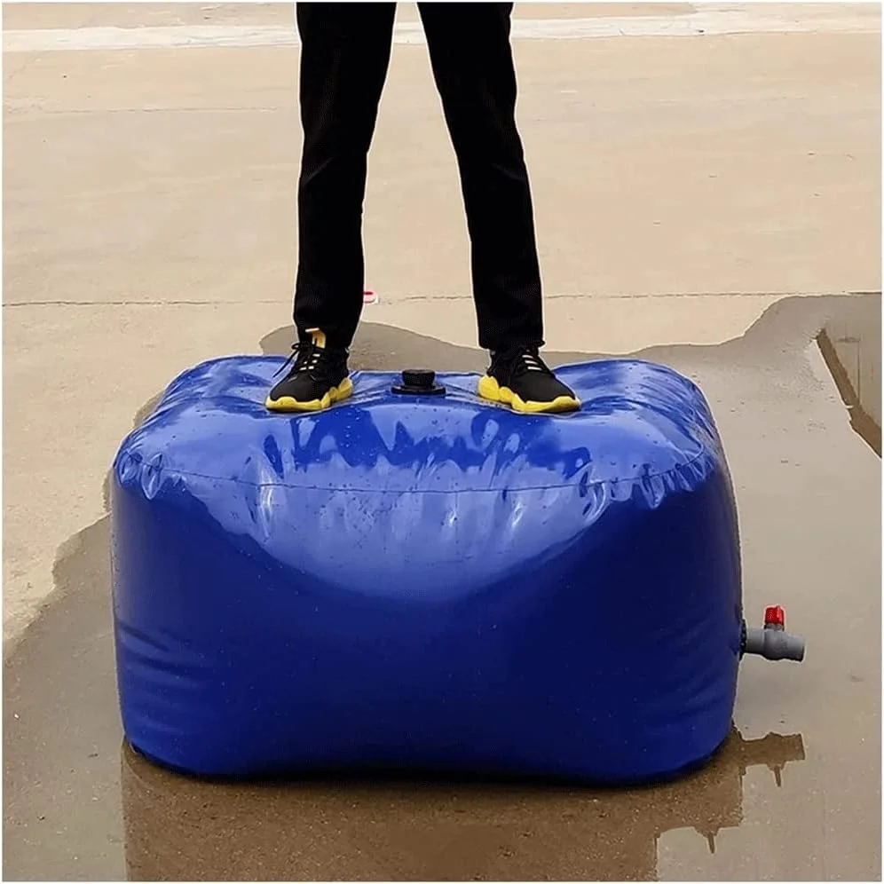 مخزن آب تاشو MAXEPO، کیسه ذخیره سازی 110، 330، 540، 1000، 1500، 2000، 3000، 5000، 7000 لیتری، مقاوم در برابر خشکسالی و آتش نشانی، مثانه مخزن آب با شیر، قابل حمل برای مصارف کشاورزی