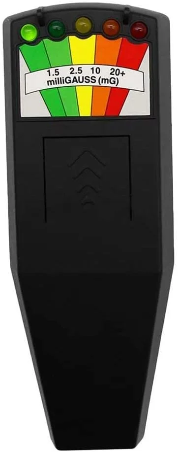 دستگاه تشخیص میدان مغناطیسی EMF با 5 چراغ LED، تجهیزات تست پدیده های غیرطبیعی و شکار ارواح، شمارنده قابل حمل دستگاه تشخیص میدان مغناطیسی EMF با 5 چراغ LED، تجهیزات تست پدیده های غیرطبیعی و شکار ارواح، شمارنده قابل حمل