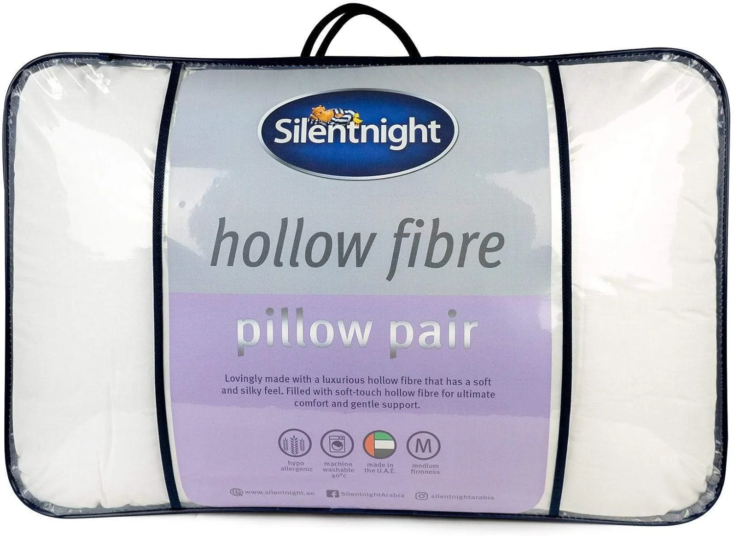 بالش الیاف توخالی سایلنت نایت (بسته 2 عددی) بالش الیاف توخالی سایلنت نایت (بسته 2 عددی)