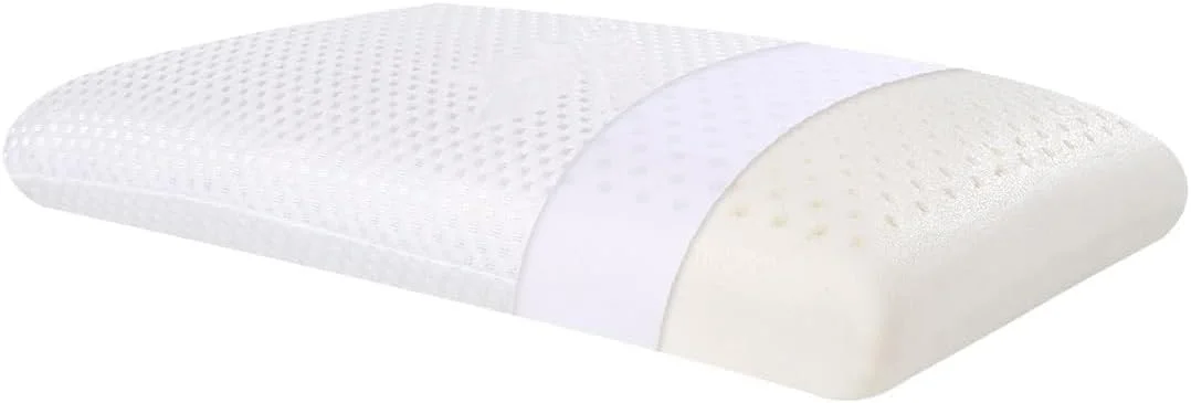 بالش فوم لاتکس باریک برای خواب راحت، سفت، کم ارتفاع مناسب برای پهلو، پشت و شکم