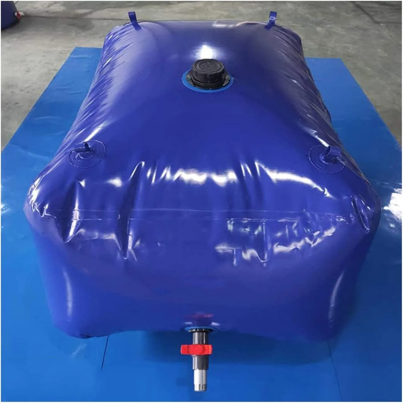 کیسه آب تاشو، مخزن ذخیره آب نرم، پی وی سی قابل حمل با ظرفیت بزرگ 0.9 میلی متر برای مواقع اضطراری، آبیاری، حمل و نقل / آبی / 2184 لیتر / 2.4 * 1.4 * 0.65 متر کیسه آب تاشو، مخزن ذخیره آب نرم، پی وی سی قابل حمل با ظرفیت بزرگ 0.9 میلی متر برای مواقع اضطراری، آبیاری، حمل و نقل / آبی / 2184 لیتر / 2.4 * 1.4 * 0.65 متر